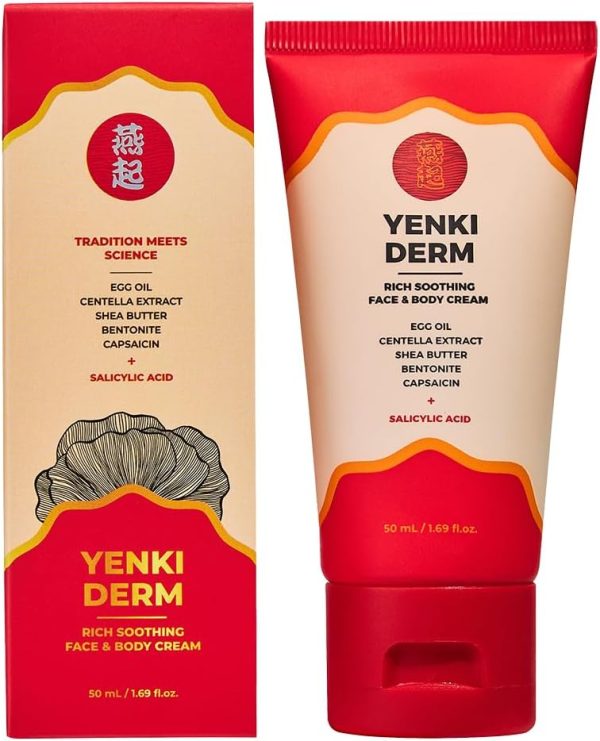 Yenki Derm : crema calmante para cara y cuerpo con fórmula nutritiva